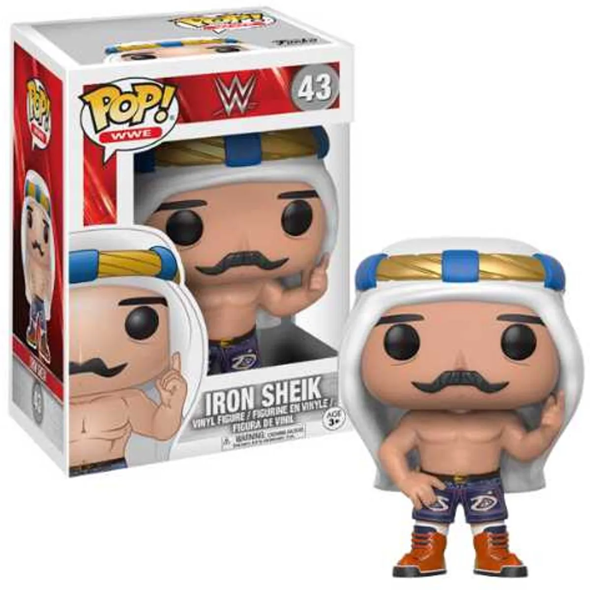 Funko Pop! WWE Iron Sheik Verzamelfiguur - Multi