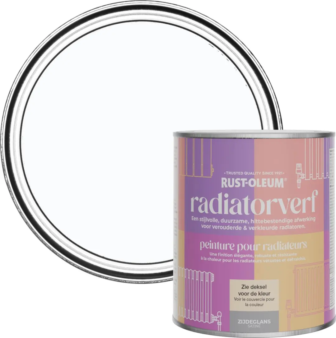 Rust-Oleum Ijskap Radiatorverf 750ml