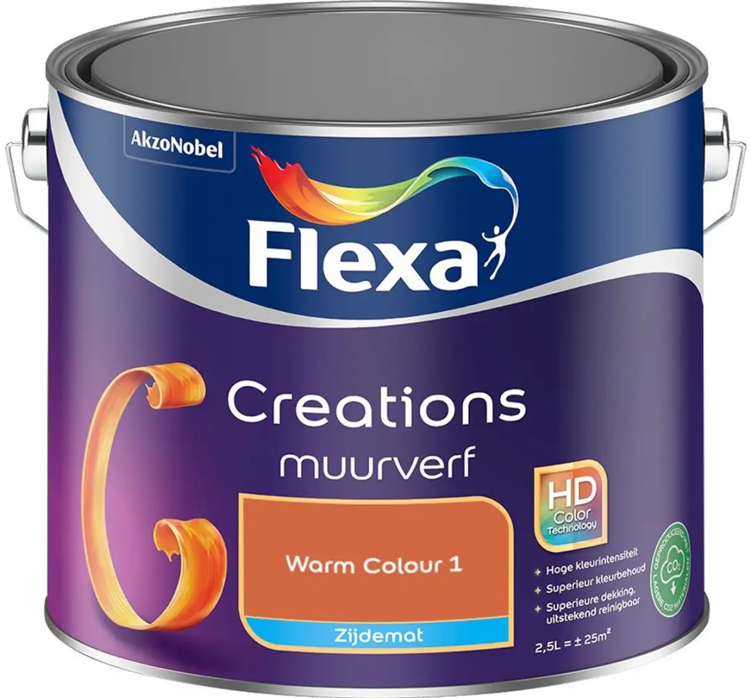 Flexa Creations Muurverf Zijdemat Warm Colour 1