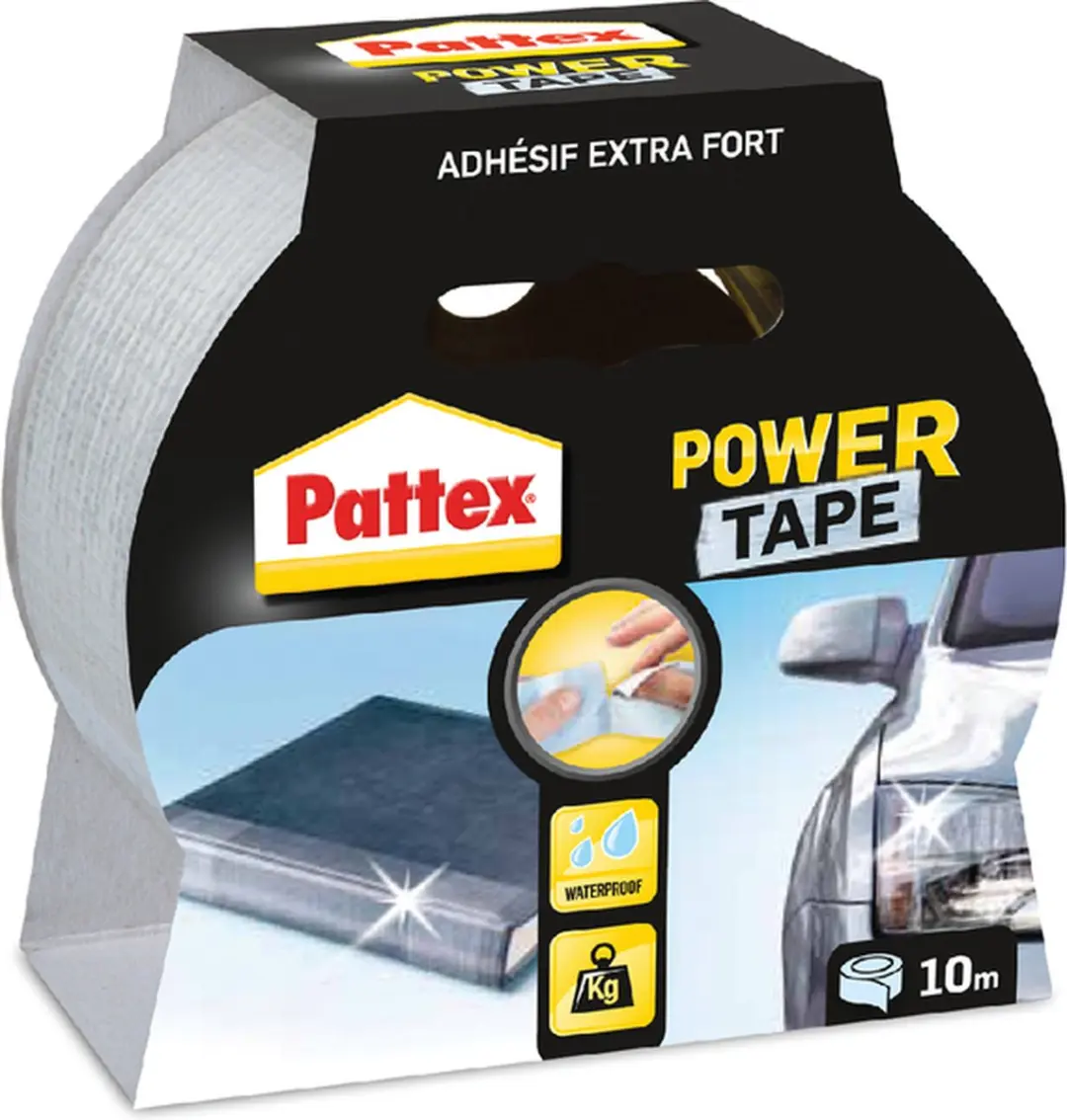 Pattex Power Tape 10m Transparant