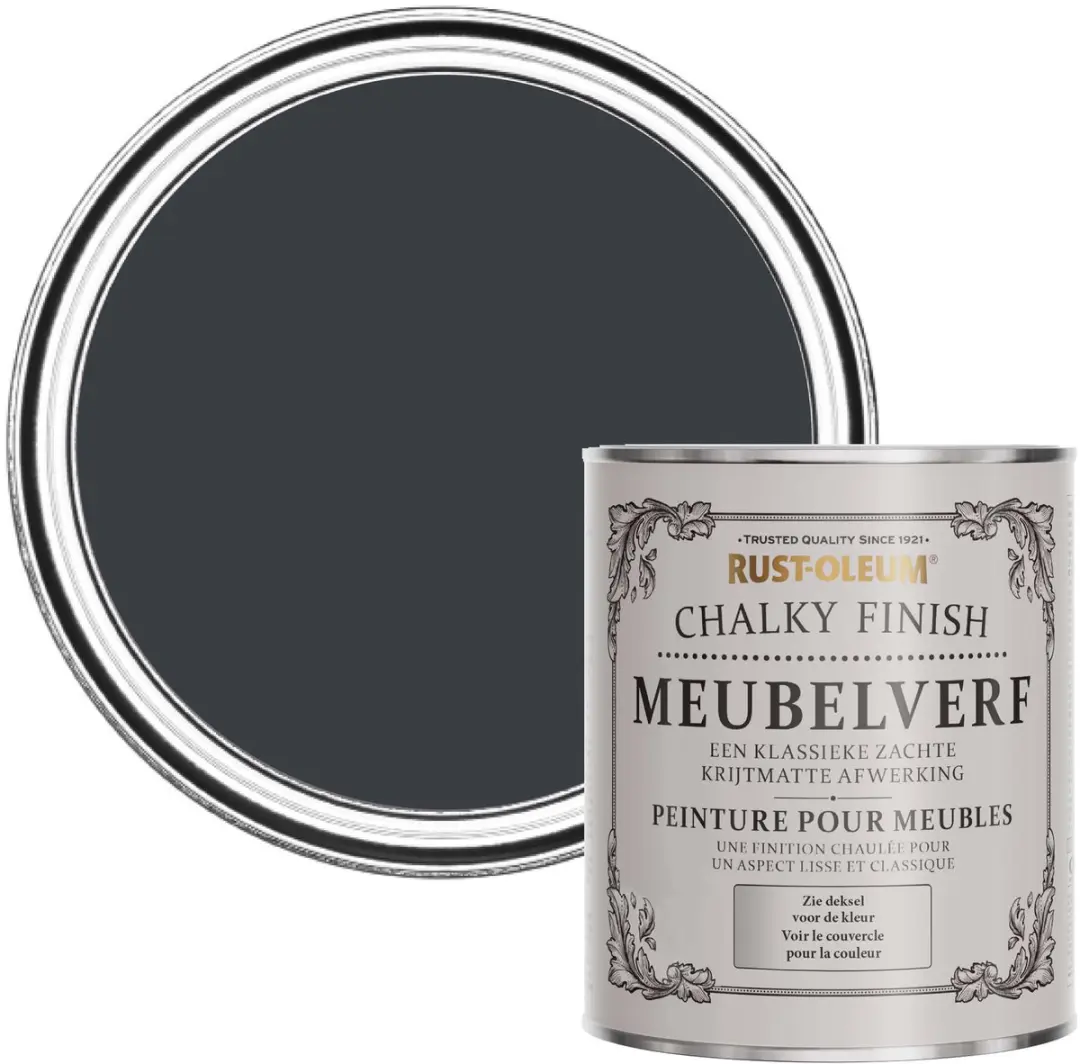 Rust-Oleum Chalky Meubelverf Antraciet 750ml