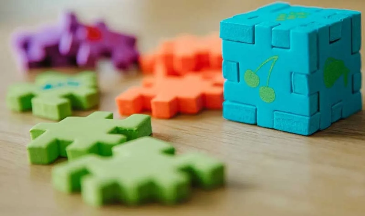 SmartGames Happy Cube Junior HCJ300 3D Puzzels - 6 Stuks - afbeelding 6 van 6
