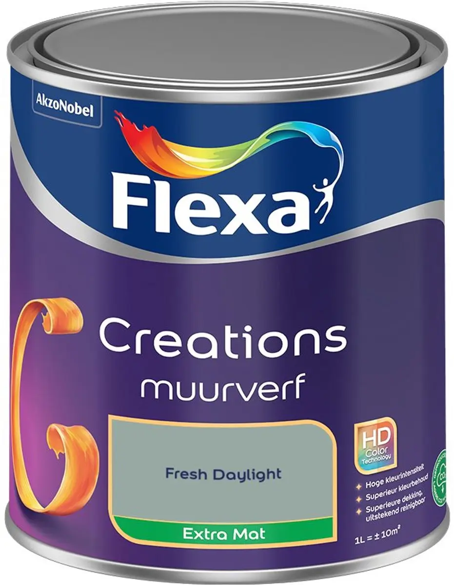 Flexa Creations Muurverf Extra Mat Fresh Daylight - 1L
