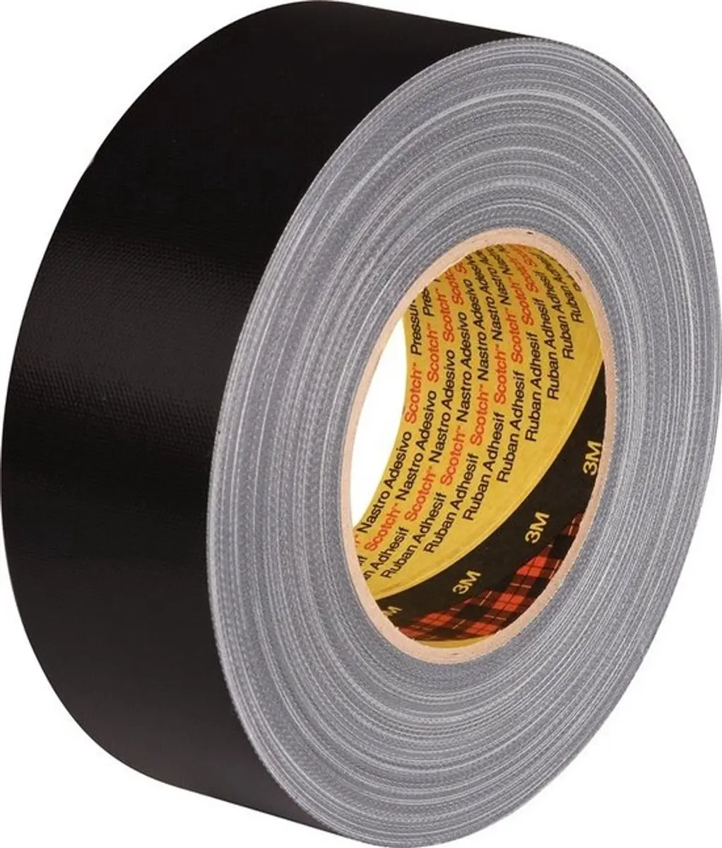 3M Duct Cloth Tape 2903 - Zwart