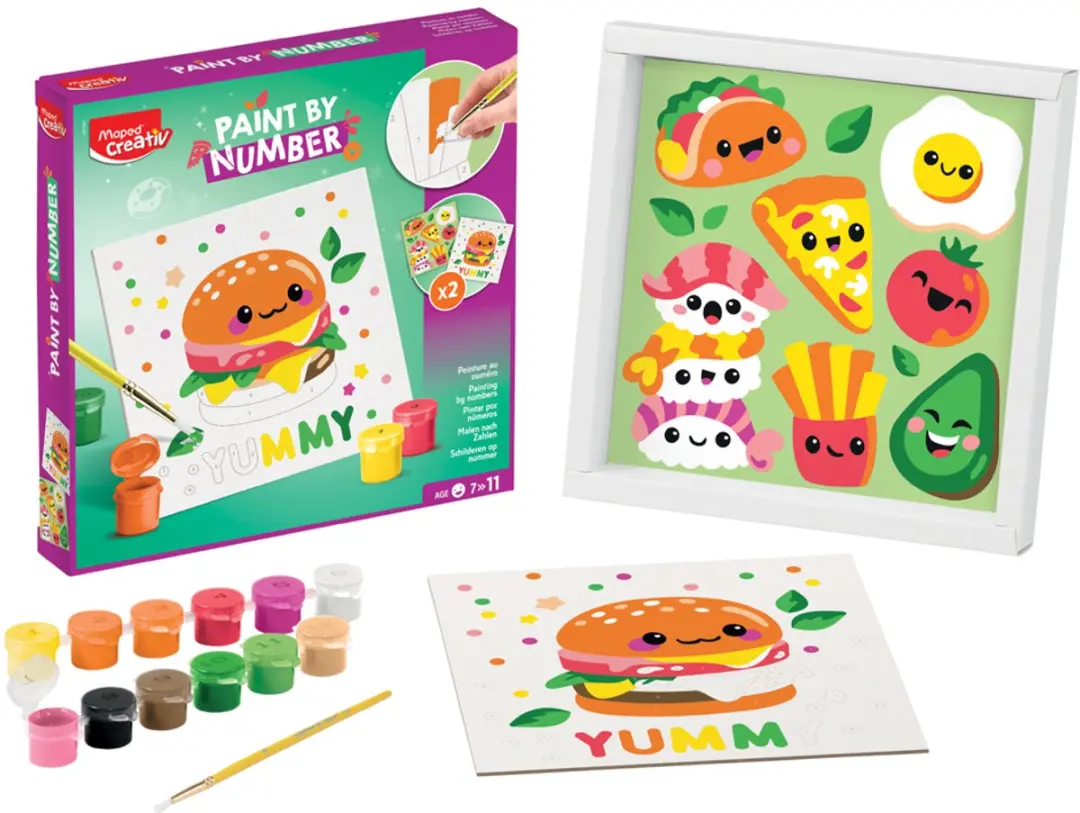Maped Creativ Schilderset Acryl KAWAI FOOD SALTY