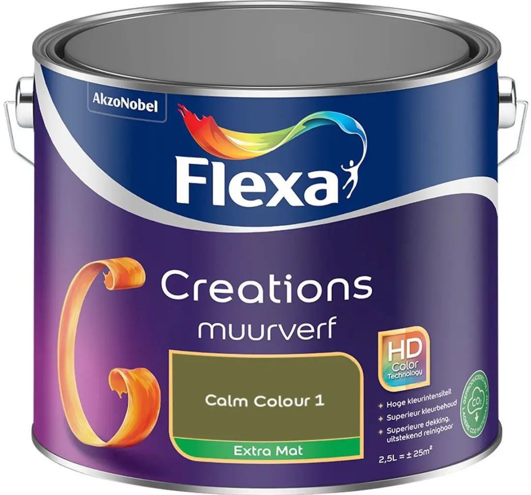 Flexa Creations Muurverf Extra Mat Calm Colour 1
