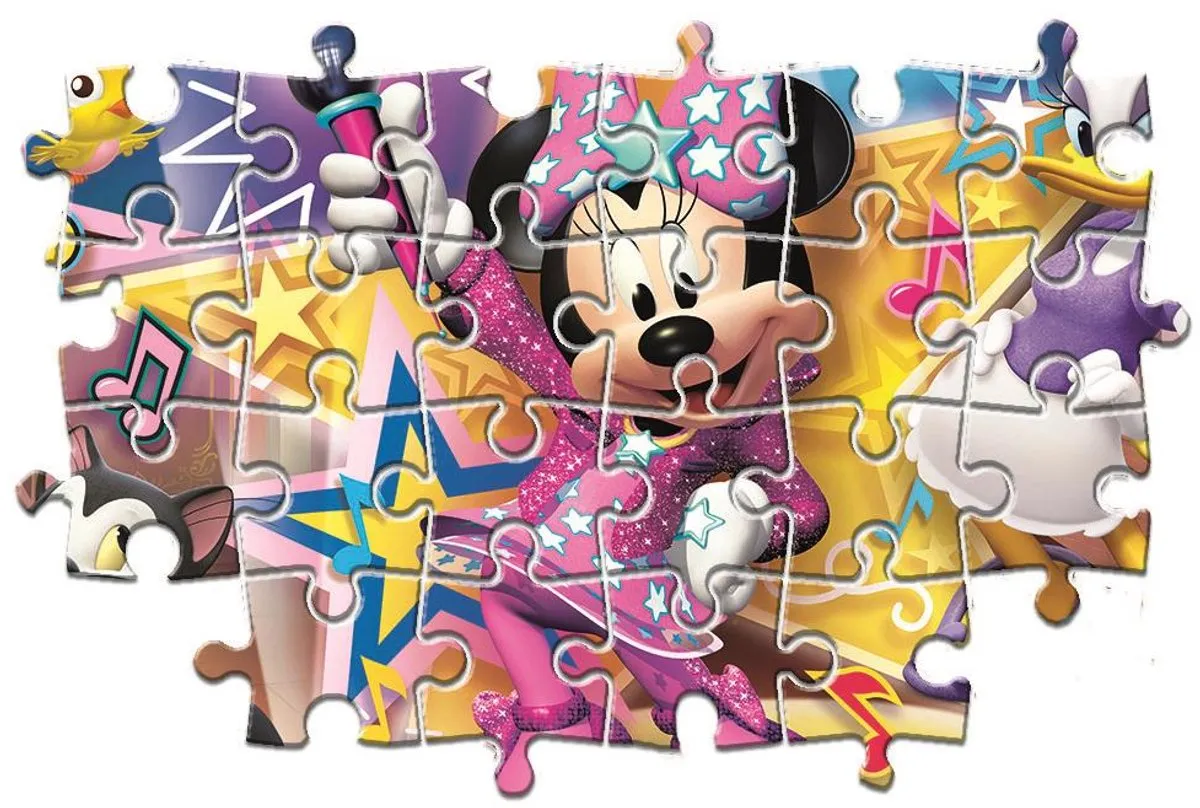 Clementoni Minnie Mouse Happy Helper Puzzel 75 Stuks - Multicolor