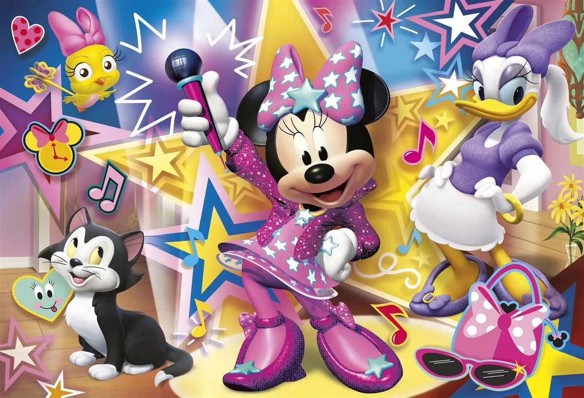 Clementoni Minnie Mouse Happy Helper Puzzel 75 Stuks - Multicolor