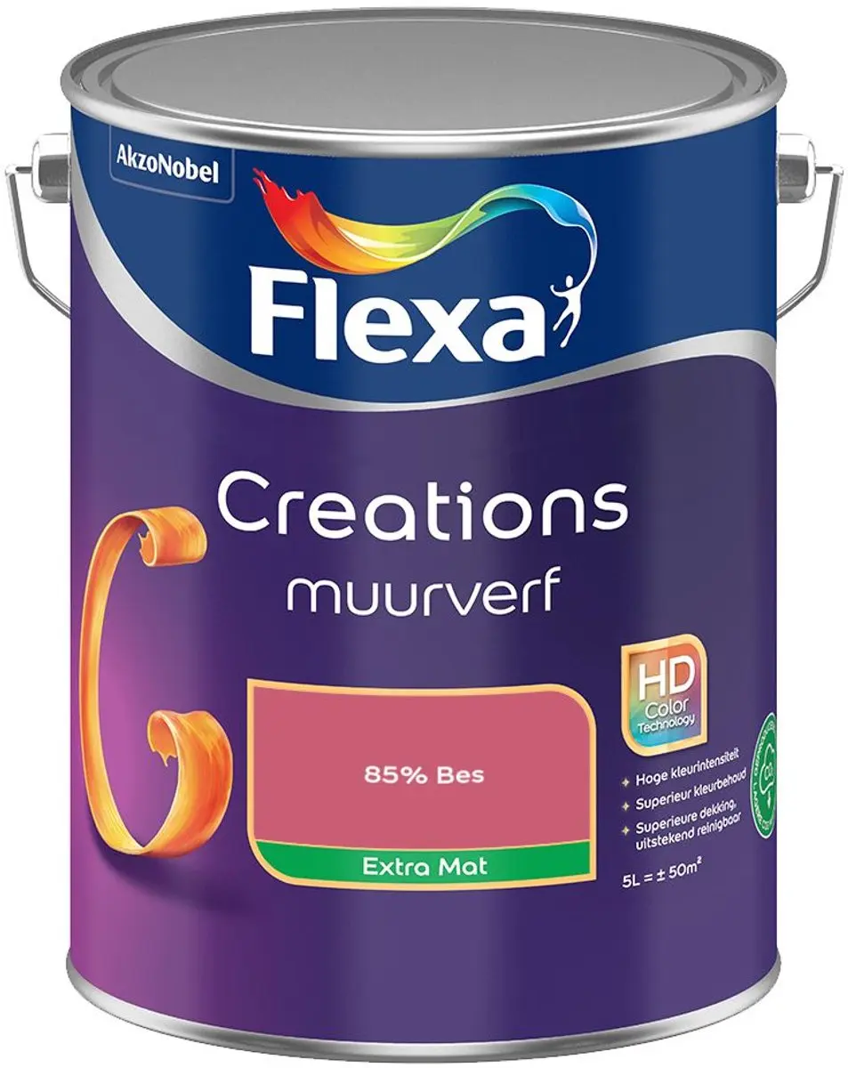 Flexa Creations Muurverf Extra Mat 85% Bes 5L