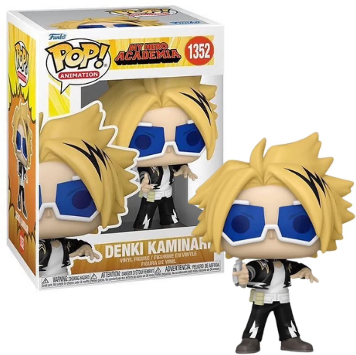 Funko My Hero Academia POP! Denki Kaminari Verzamelfiguur - 9cm - Multicolor