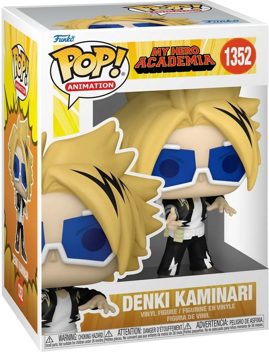 Funko My Hero Academia POP! Denki Kaminari Verzamelfiguur - 9cm - Multicolor