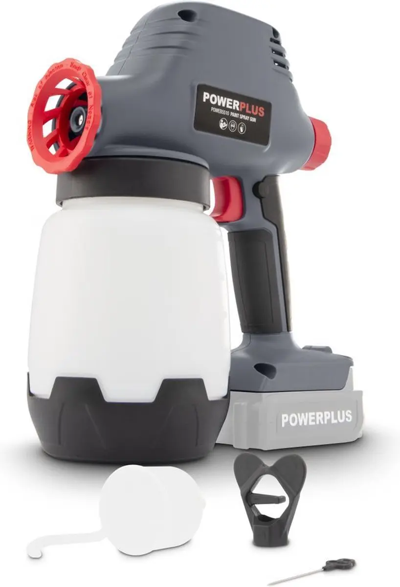 Powerplus POWAIR0110 Accu Verfpistool 18V