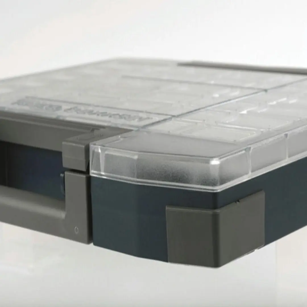 Raaco Boxxser 80 Organizer 8x8 - 20 Bakjes - Blauw