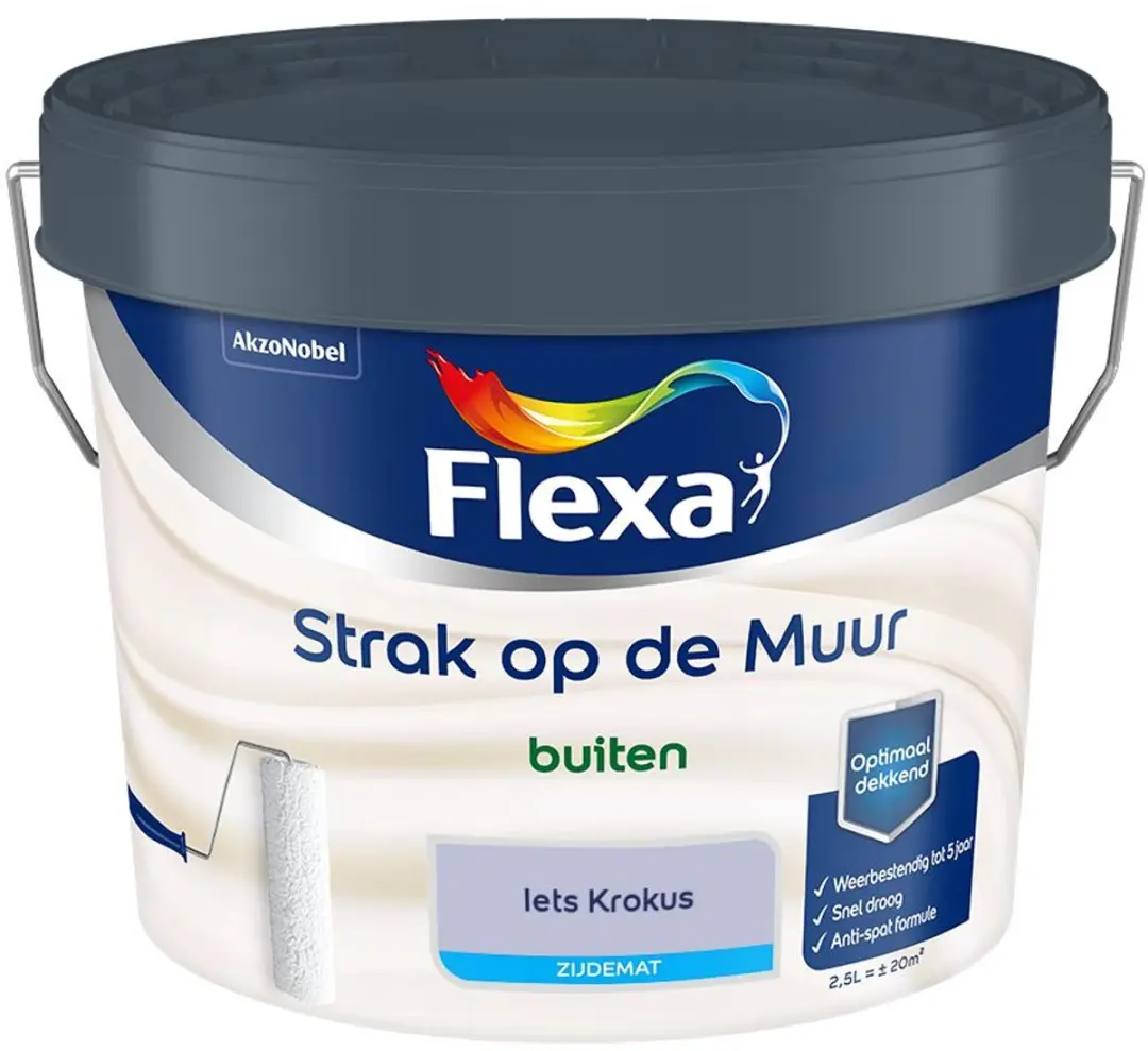Flexa Strak Op De Muur Mengverf 2,5L