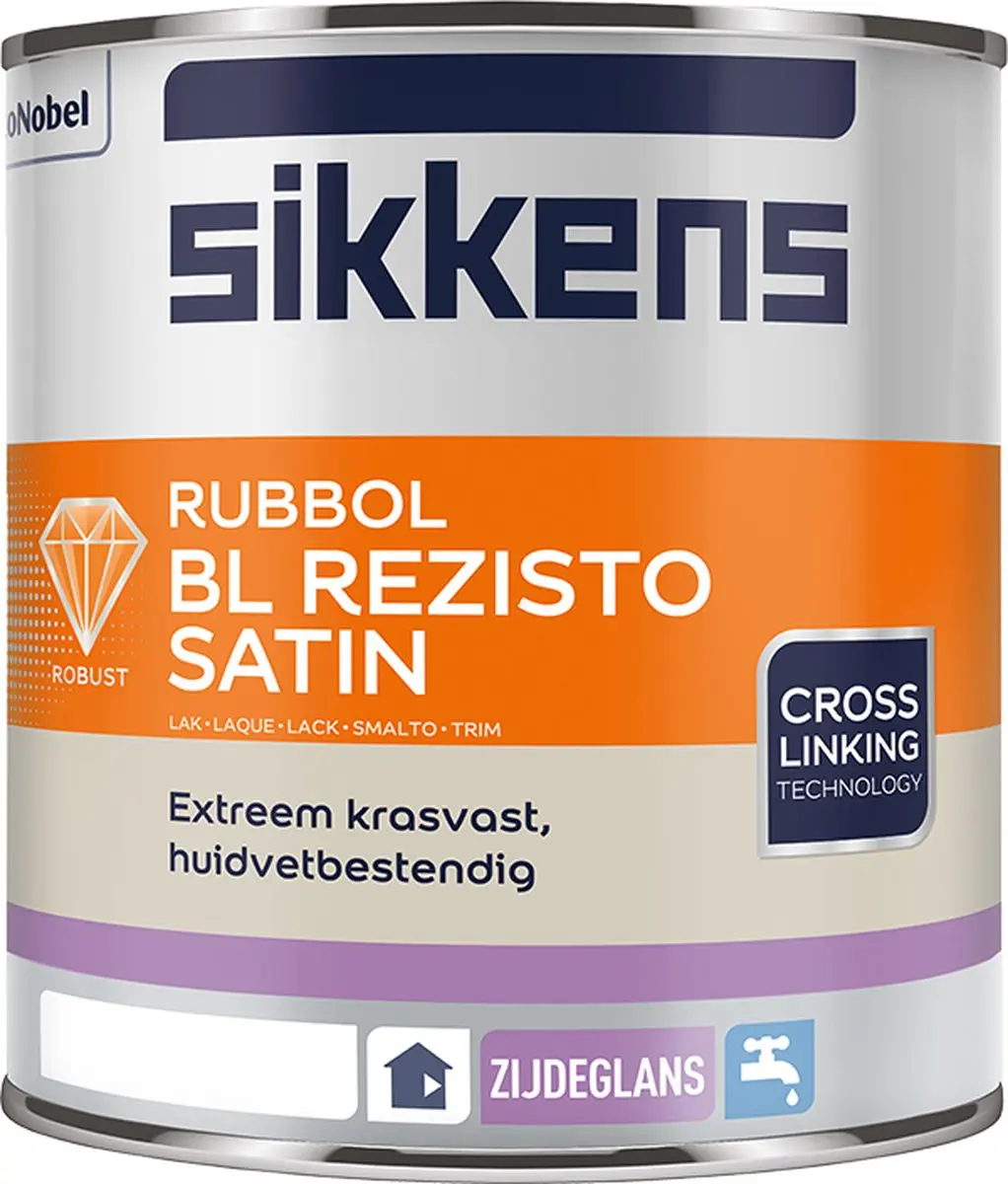 Sikkens Rubbol BL Rezisto Satin RAL 9010 Gebroken Wit