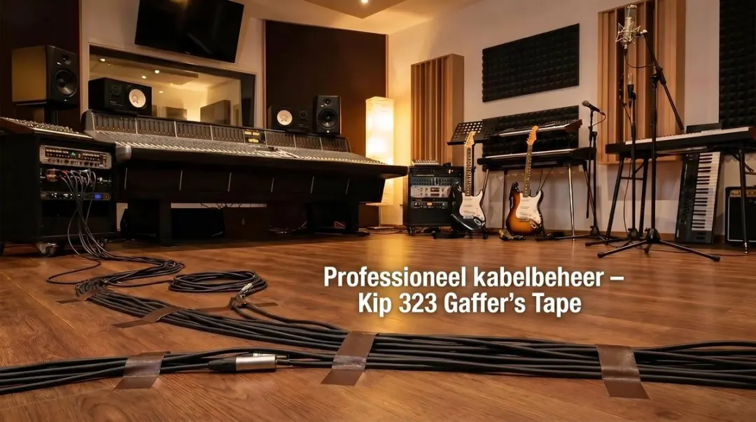 Kip Gaffer's Tape Bruin 50mm x 50m - PE-laminering
