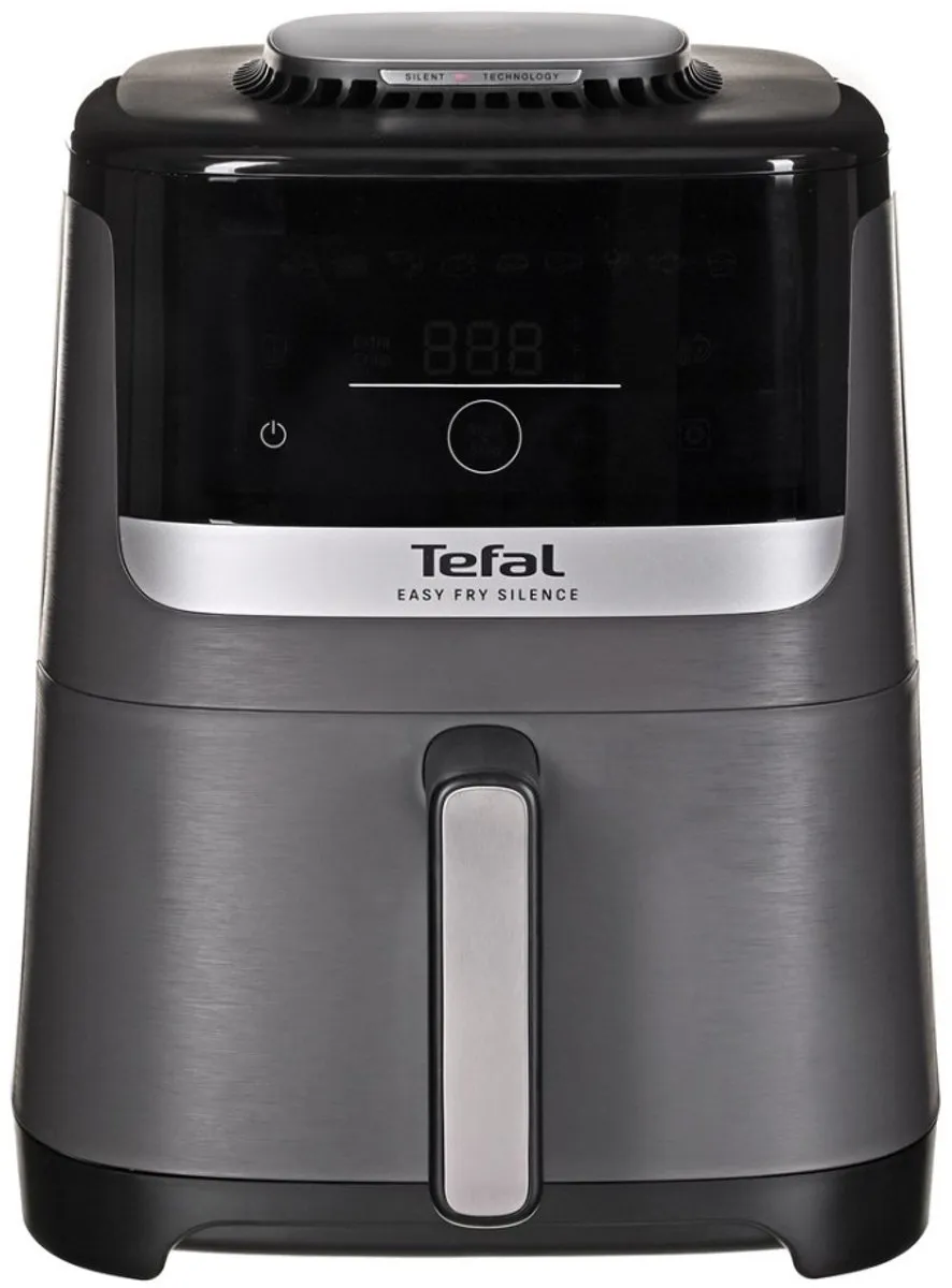 Tefal Easy Fry Silence EY551HE0 Airfryer 5L - 1500W - 10 Programma's - Zwart - afbeelding 6 van 6