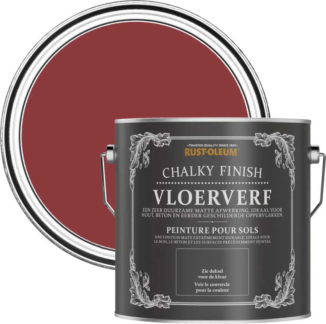 Rust-Oleum Imperium Rood Vloerverf 2,5L