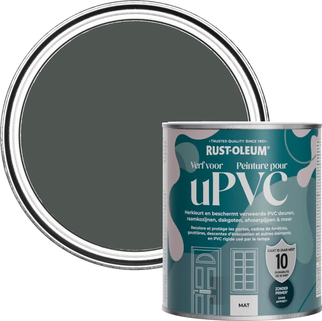 Rust-Oleum Grafiet Verf voor PVC 750ml