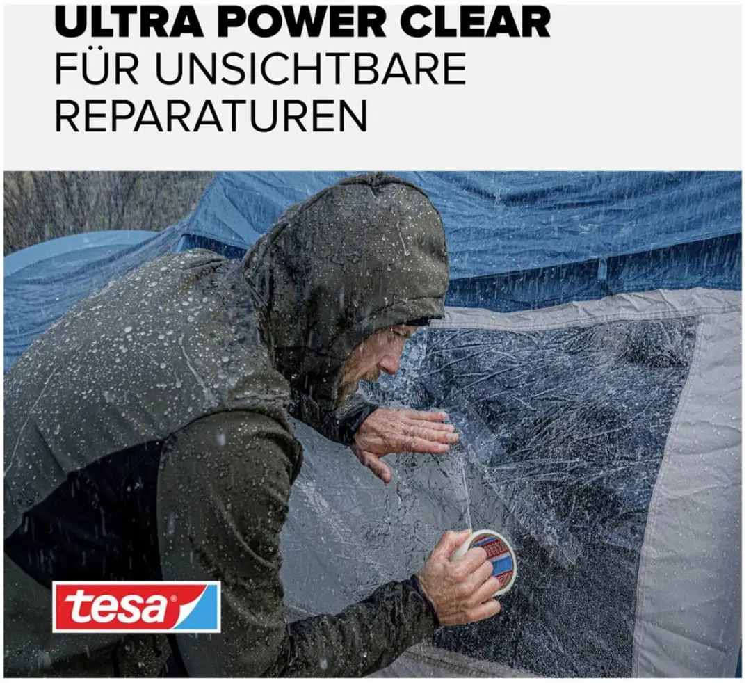 Tesa Ultra Power Extreme Reparatietape 25m x 50mm - Zwart