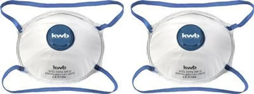 KWB Stofmask,Met Uitademventiel Zb
