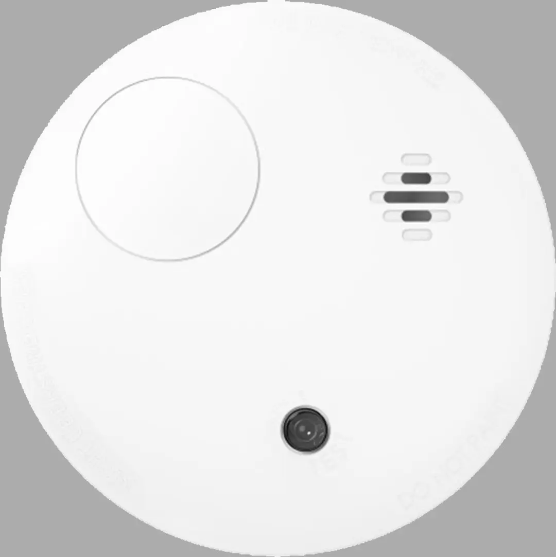 Hikvision DS-PDSMK-E-WE Draadloze Rookmelder - Zwart