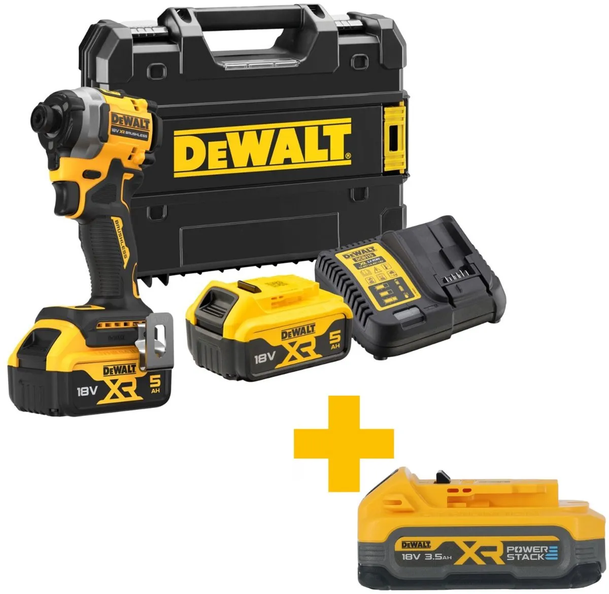 DeWalt DCF850P2T Slagschroevendraaier 205Nm 18V XR