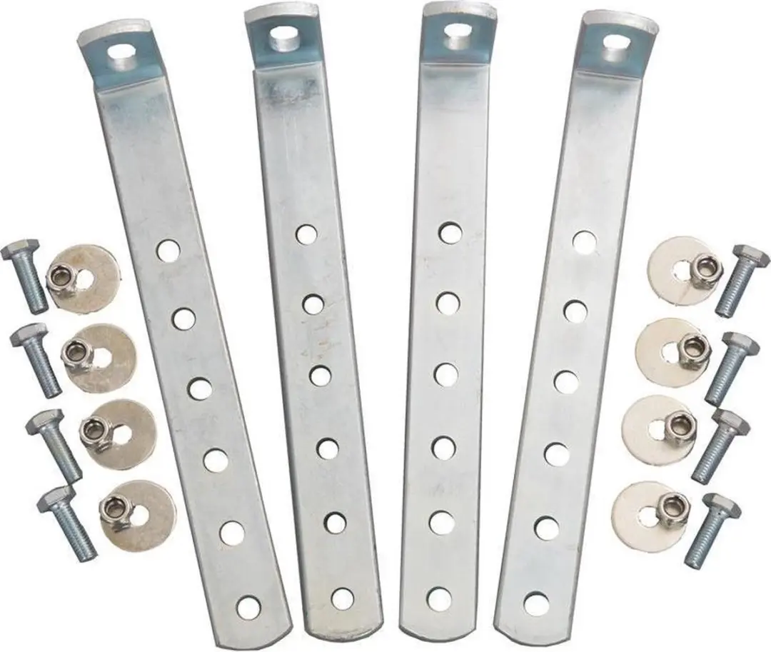 Alutec TRUCK-serie Bevestigingsset Zilverkleurig