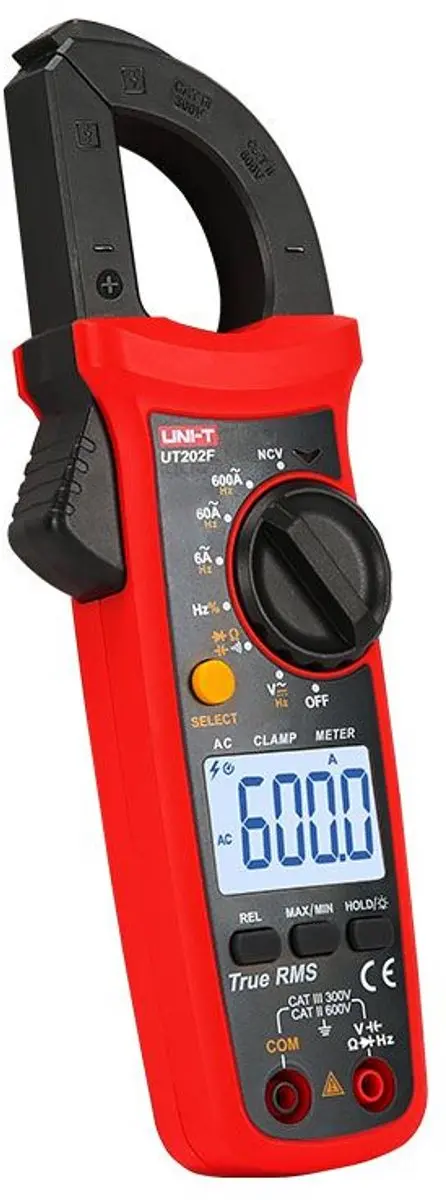 UNI-T UT202F Digitale Stroomtang - Rood