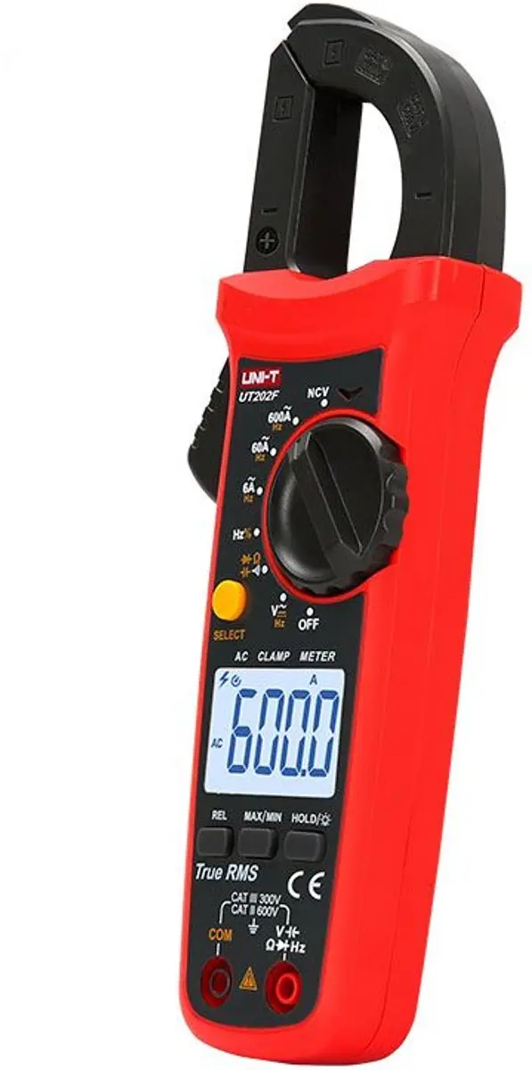UNI-T UT202F Digitale Stroomtang - Rood