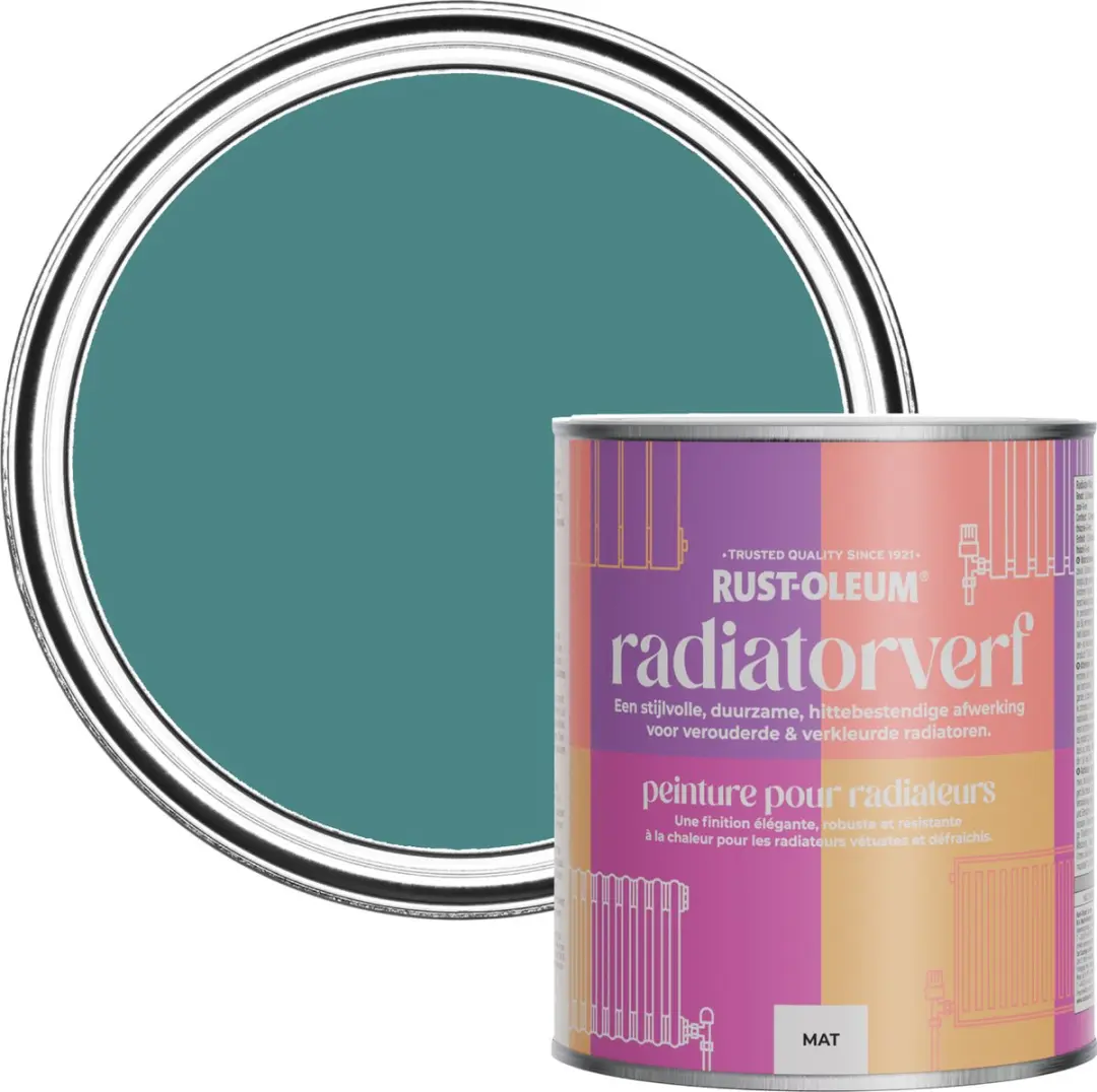 Rust-Oleum Groene Radiatorverf 750ml