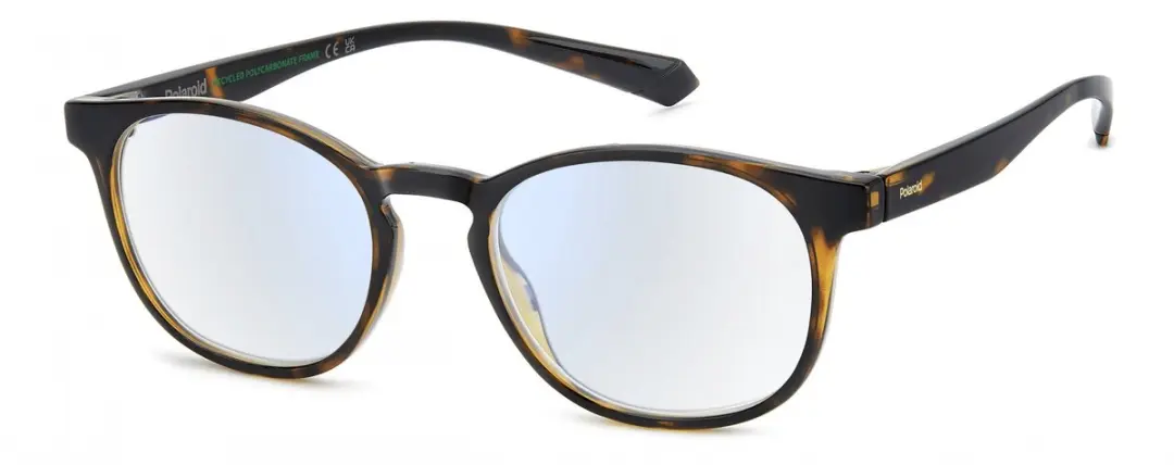 Polaroid PLD 0037/R/BB Havana 51/19/155 UNISEX + 3.0 Leesbril