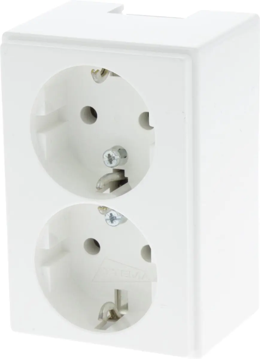 Attema P25 Contactdoos 2-voudig