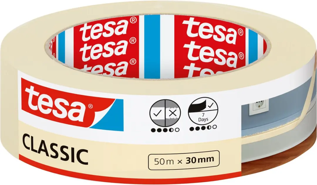 Tesa Easy Cover ECONOMY Schilderfolie 17m x 260cm - Transparant