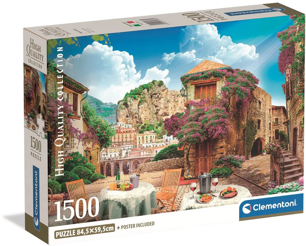 Clementoni Puzzel 1500 Stuks Italiaanse Bezienswaardigheden - Multikleur