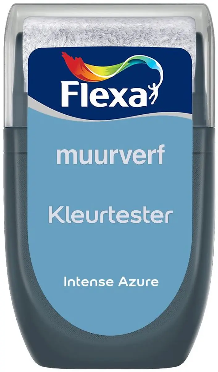 Flexa Kleurtester Muurverf Intense Azure 30ml
