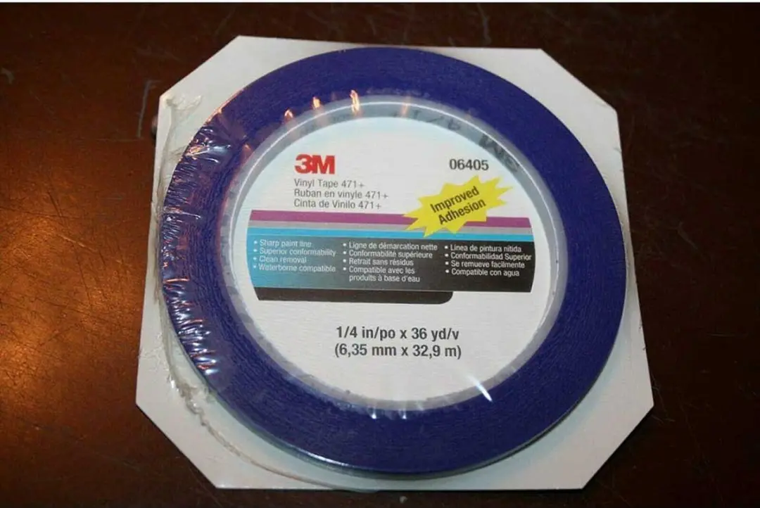 3M Vinyltape 471+ Blauw 19mm