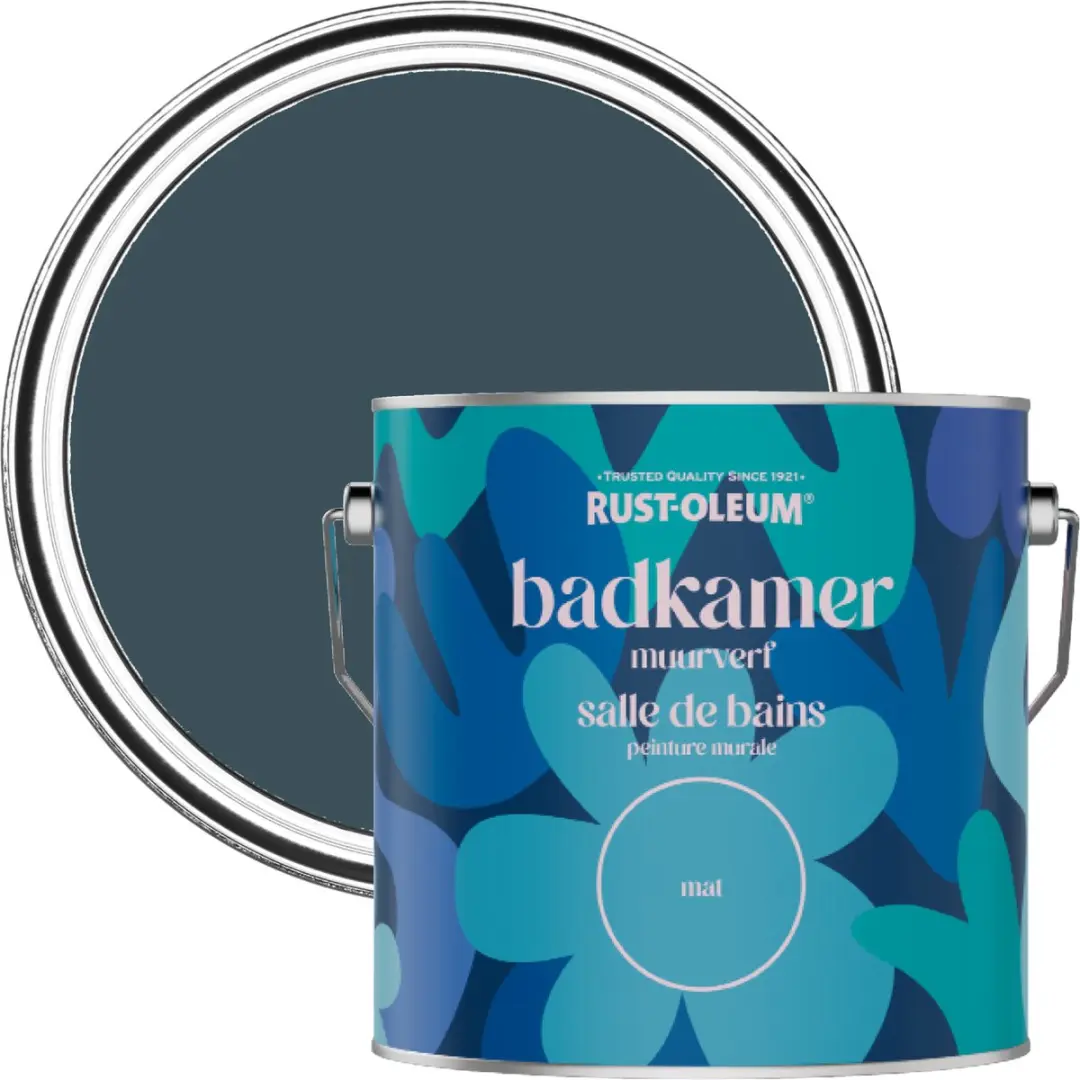 Rust-Oleum Avondblauw Badkamerverf 2,5L
