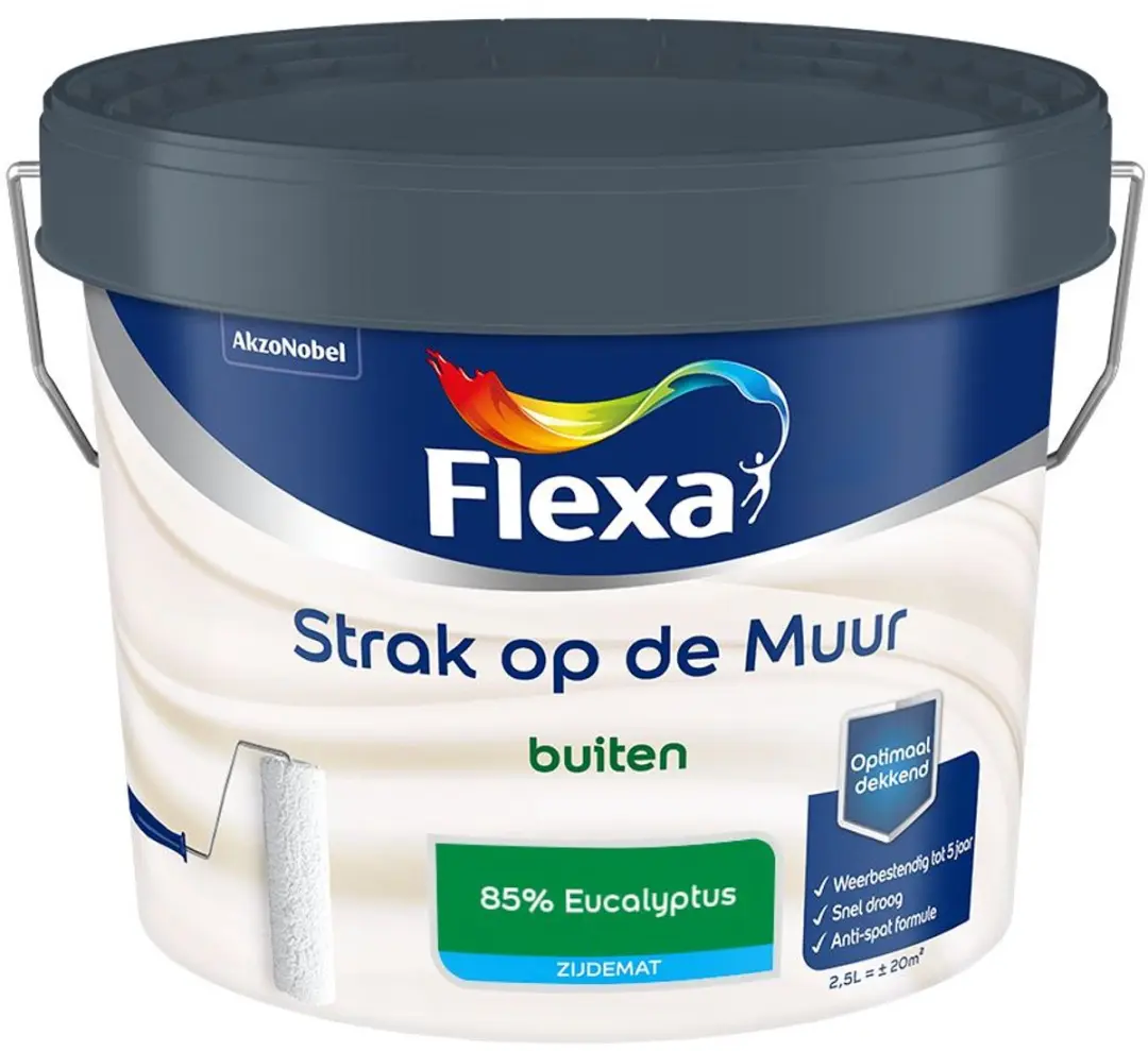 Flexa Mengverf 85% Eucalyptus 2,5L