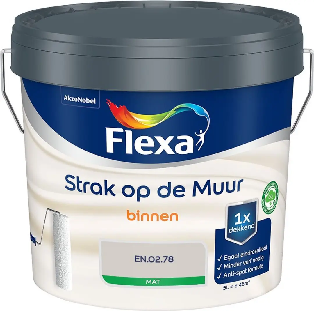 Flexa Strak Op De Muur Binnenmat Mengverf 5L