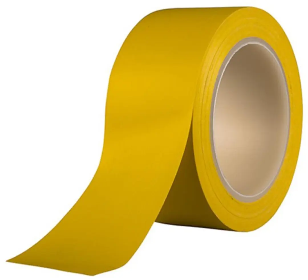 HPX PVC Bekistingsband 50mm x 33m - Geel