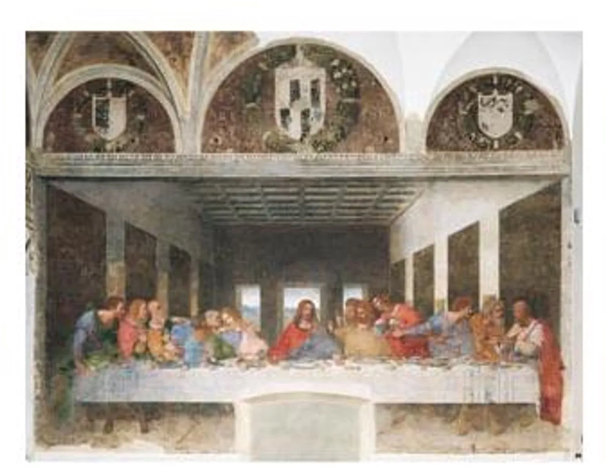 Clementoni Leonardo-Cenacolo Puzzel 1000 Stuks - Art Collection