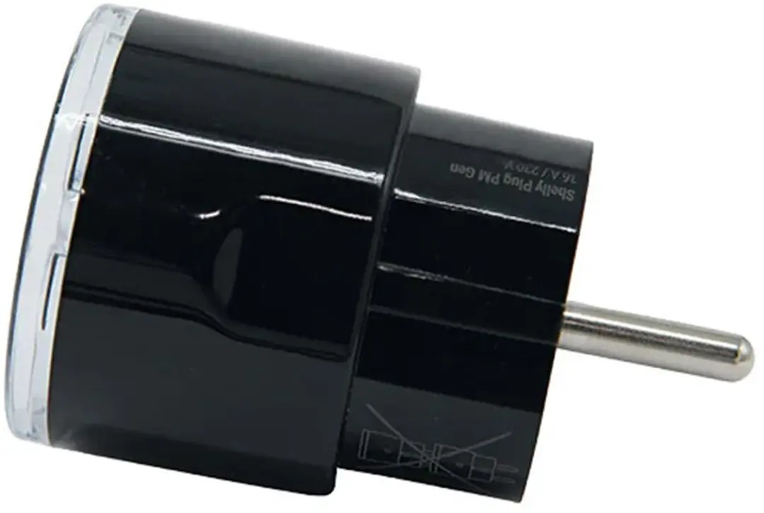 Shelly Plug PM Gen3 - Zwart - afbeelding 6 van 6