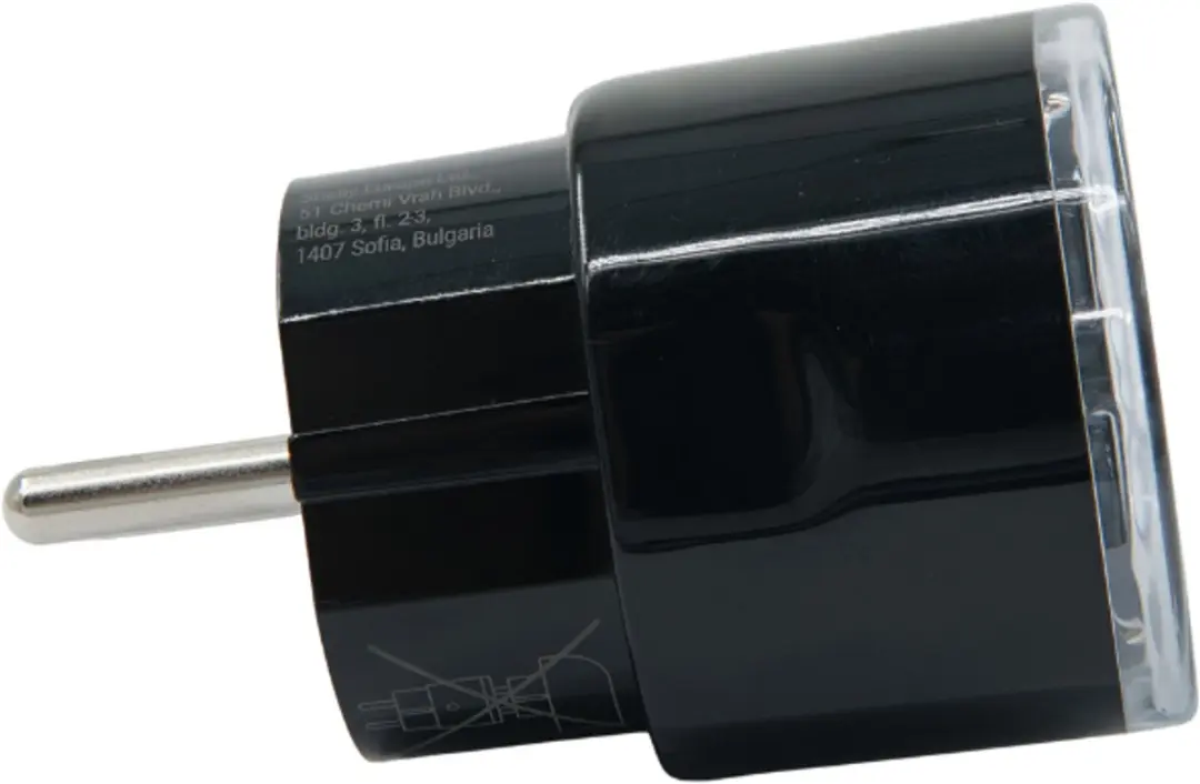 Shelly Plug PM Gen3 - Zwart