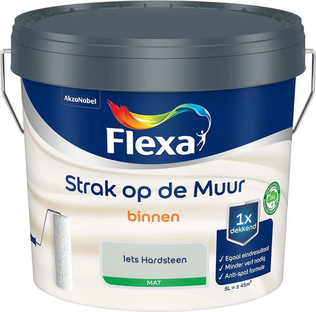Flexa Strak op de Muur Binnen Mat Iets Hardsteen Mengverf 5L