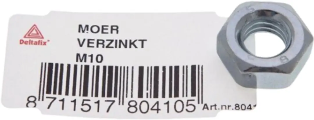 Deltafix Moer Verzinkt M10