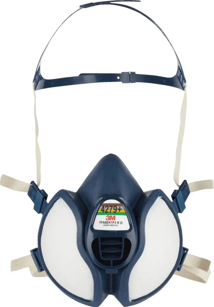 3M 4279+ Halfgelaatsmasker - Blauw