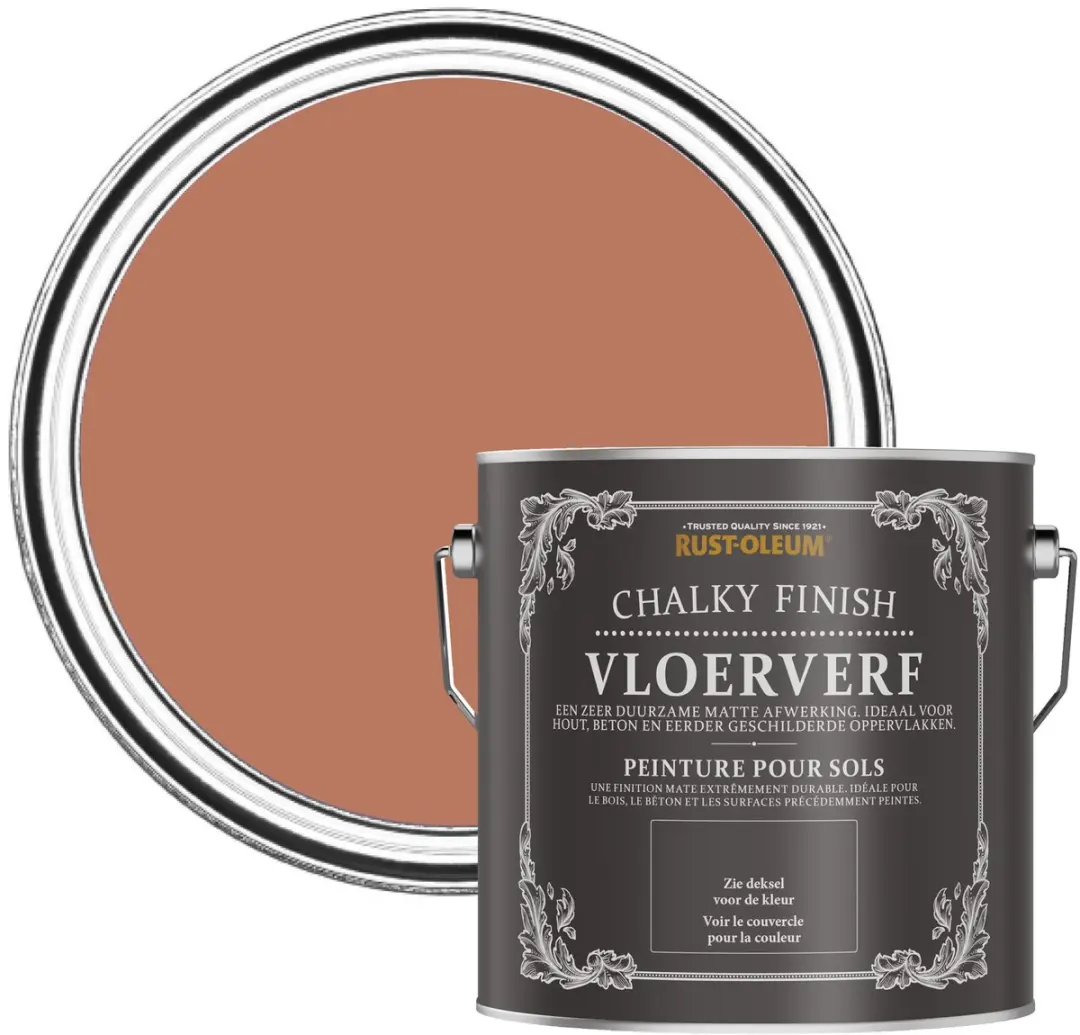 Rust-Oleum Vloerverf Chalky Siena 2,5L