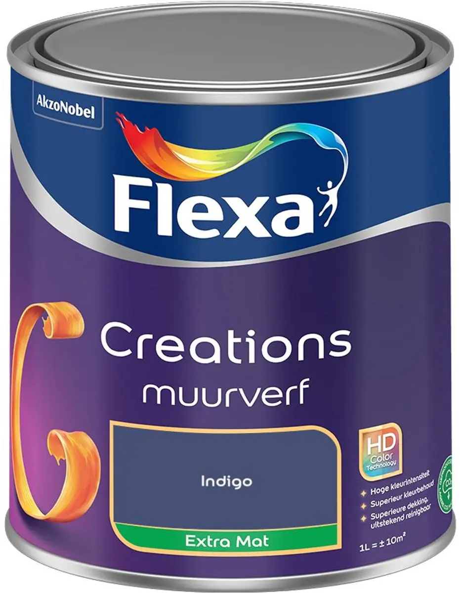 Flexa Creations Muurverf Extra Mat Indigo