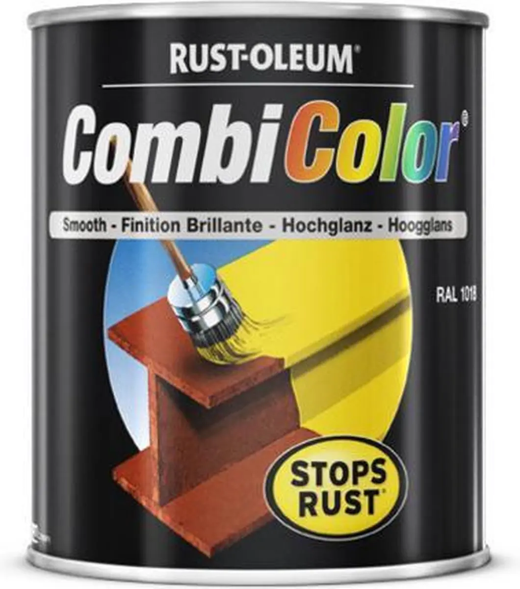 Rust-Oleum Combicolor Smeedijzer 750ml - Zwart